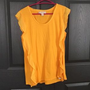 Yellow Michael Kors top